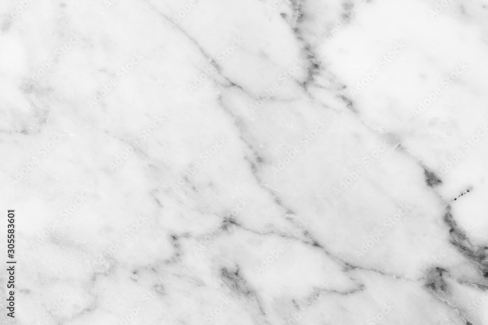 Fototapeta premium White marble texture background pattern with high resolution.