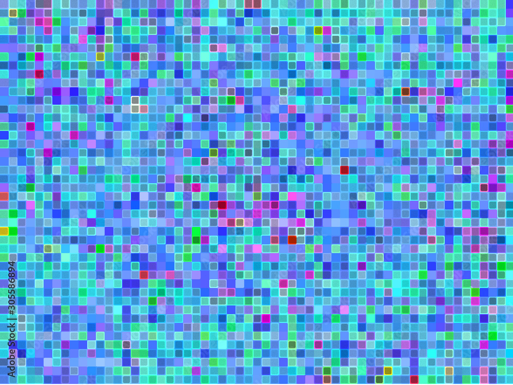 Fototapeta premium Abstract colorful graphic creative texture background for wallpaper design geometric stripes pattern fabric cloth backdrop lines square pixel mosaic decoration element