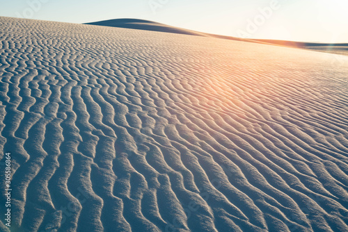        Desert White Sands New Mexico
