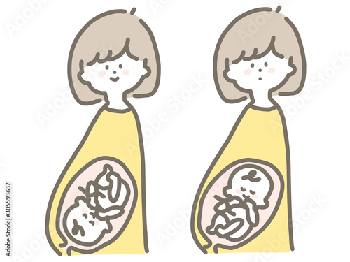 かわいい妊婦さん