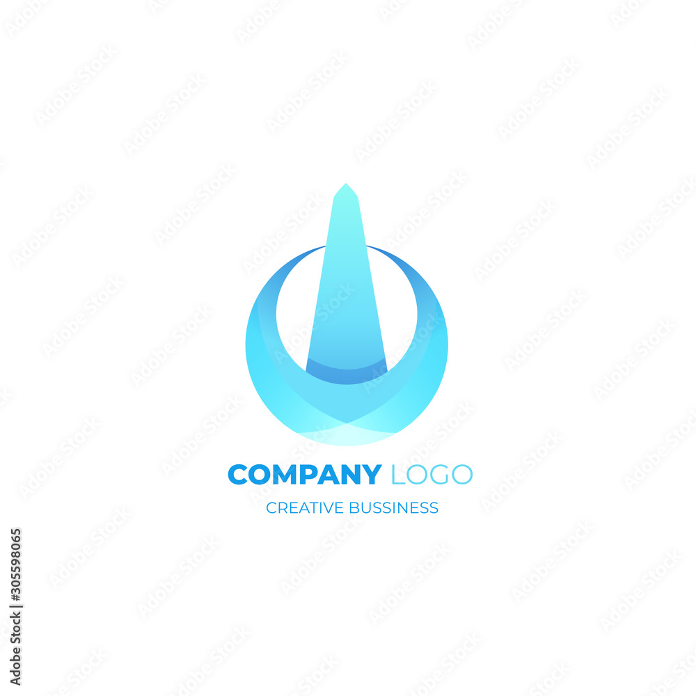 Vector Modern Business logo design elements for company branding and trademark. gradient futuristic style. EPS 10 Vector Modern Business logo design elements for company branding and trademark. gradient futuristic style. EPS 10