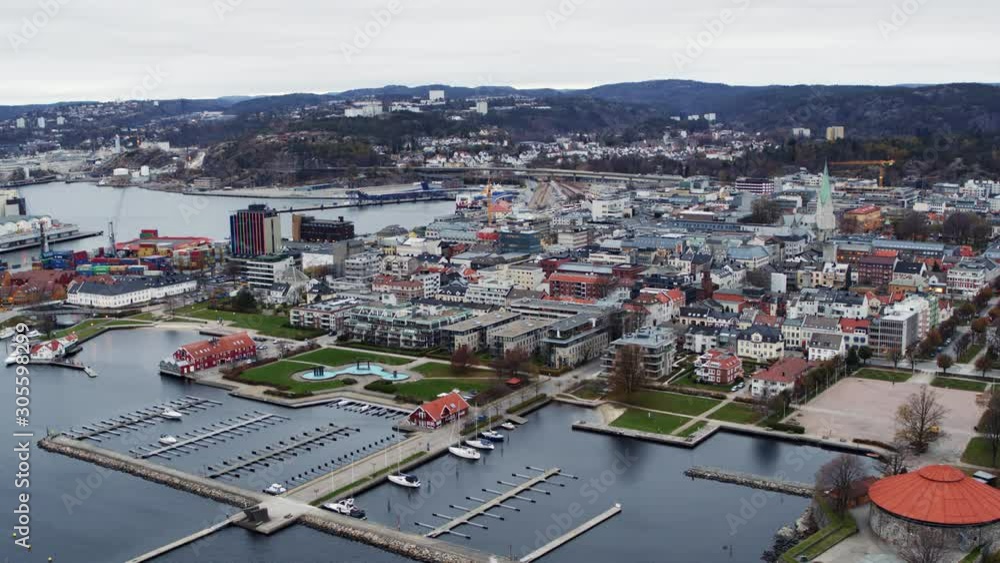 The Norwegian city of Kristiansand The Norwegian city of Kristiansand