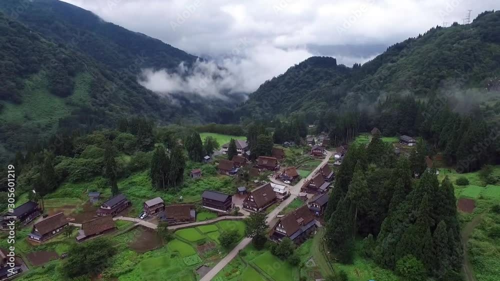Flying at Kaminashi in Japan at a cloudy summer day. Flying at Kaminashi in Japan at a cloudy summer day.