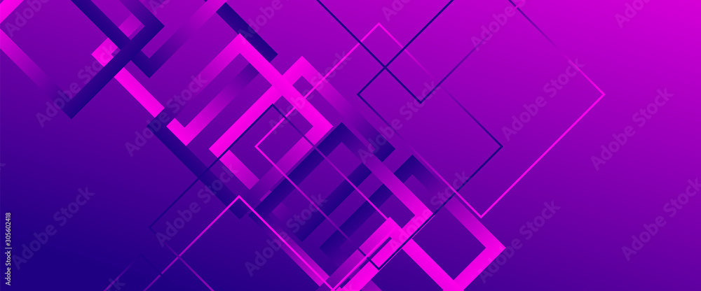 Abstract background with simple square or rectangle geometrical shapes. Geometric template with fluid gradients. Line design, technology concept. Vector Illustration For Wallpaper, Banner Background Abstract background with simple square or rectangle geometrical shapes. Geometric template with fluid gradients. Line design, technology concept. Vector Illustration For Wallpaper, Banner Background