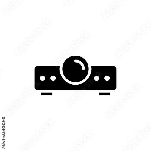 Projector Vector Glyph Icon