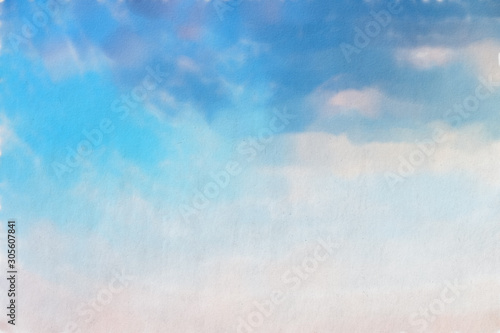 Photography watercolor colorful illustration