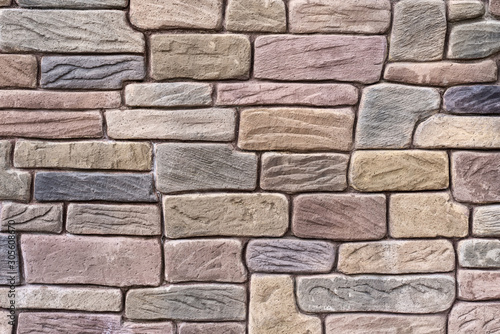 Background of brick wall texture pattern for design