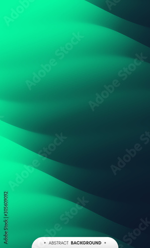 Abstract wavy background with curves lines. Concept of cover with dynamic effect. Vector illustration for design.