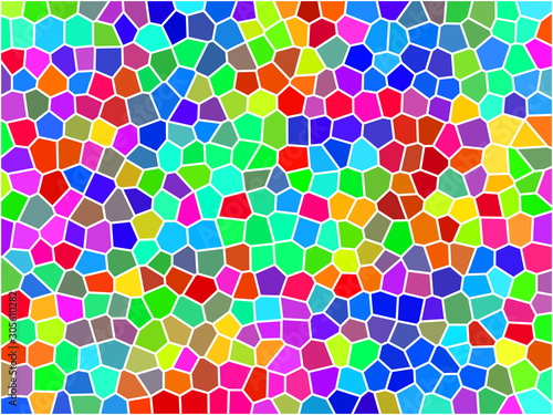 Wallpaper Mural Abstract colorful graphic creative texture background for wallpaper design geometric stripes pattern fabric cloth backdrop lines square pixel mosaic decoration element Torontodigital.ca