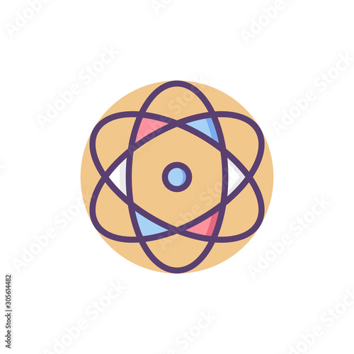 Atom Vector Icon
