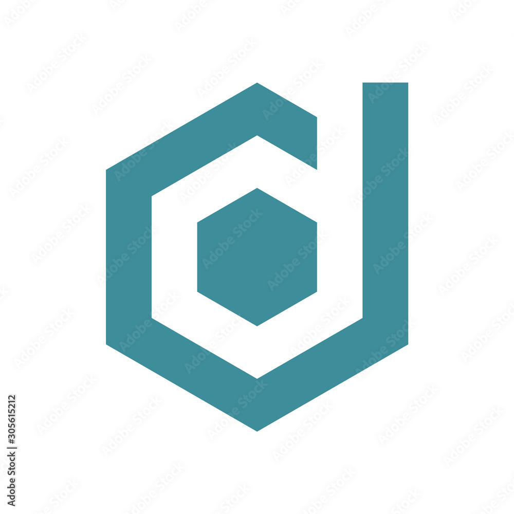 Initial letters D or DD modern logo template Initial letters D or DD modern logo template