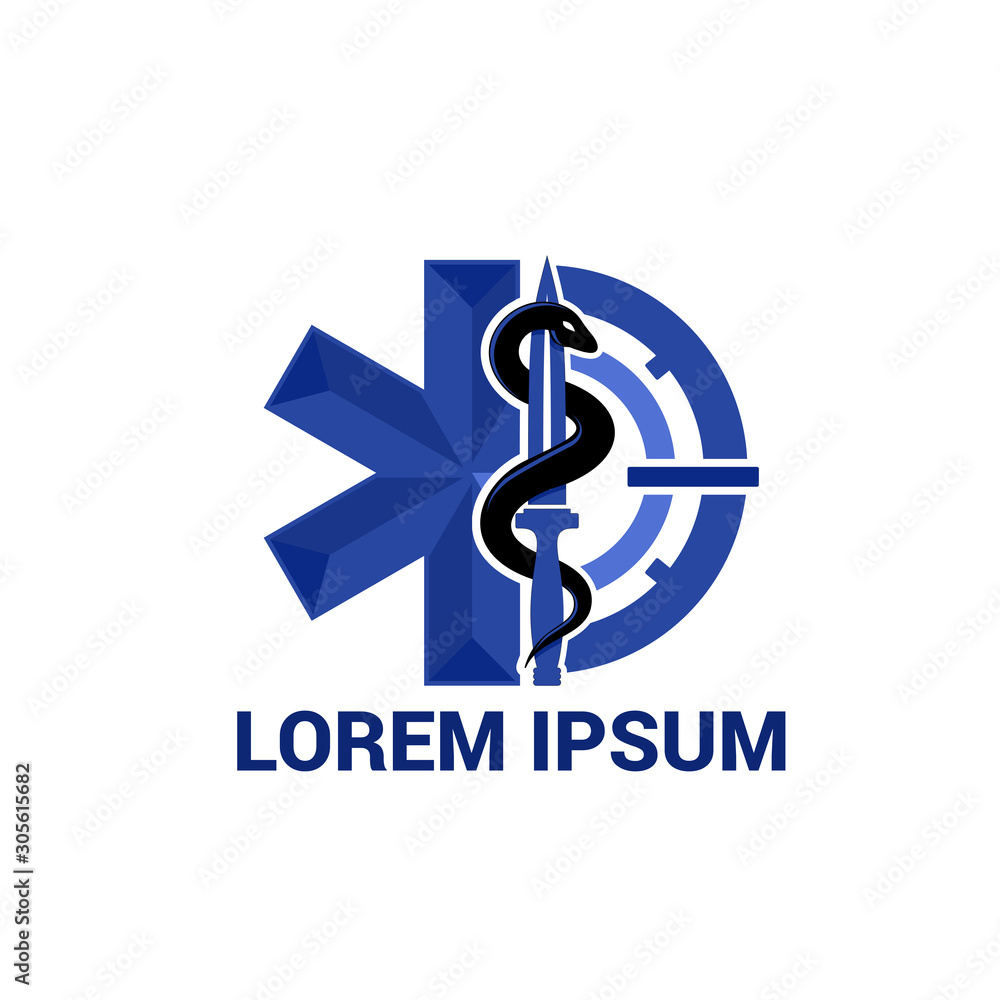 Medical logo design for military Medical logo design for military