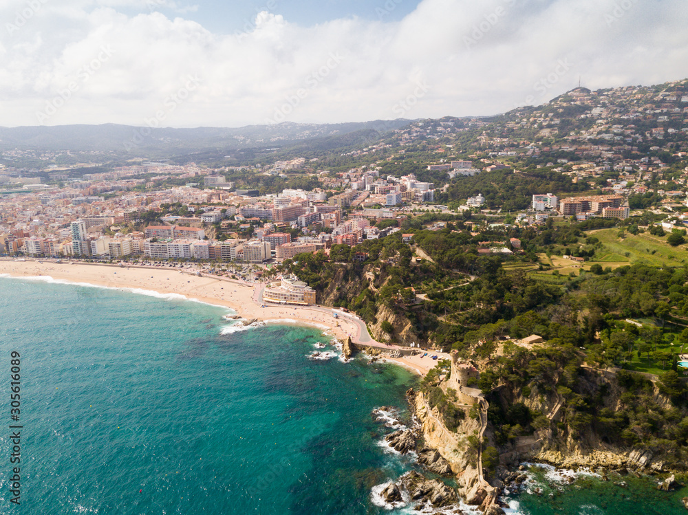 Image of picturesque seascape of Costa Brava