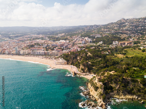 Fototapeta Naklejka Na Ścianę i Meble -  Image of picturesque seascape of Costa Brava