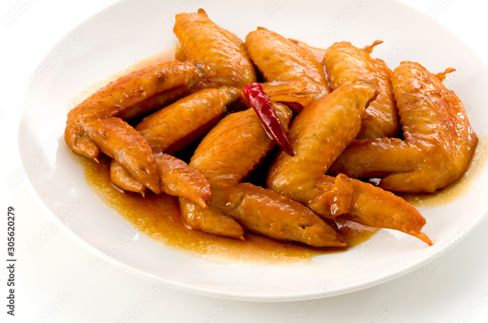 手羽先の甘辛照り焼き 手羽先の甘辛照り焼き