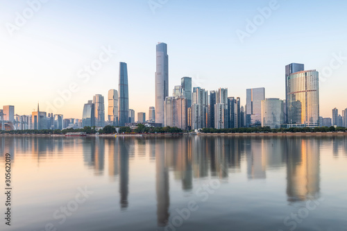 Beautiful city scenery, Guangzhou, China © chendongshan