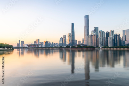 Beautiful city scenery, Guangzhou, China © chendongshan