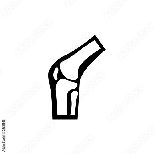Bone Joints Vector Glyph Icon