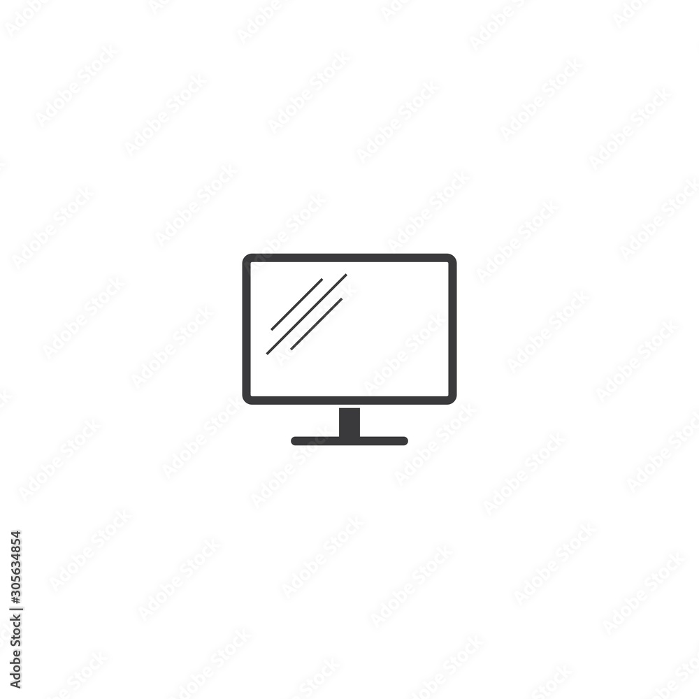 Monitor computer icon