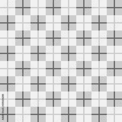 The vector seamless pattern. Cute small grey square pattern. Vector for wallpaper, child apron, fabric, textile pattern. Endless print. Background illustration vector.