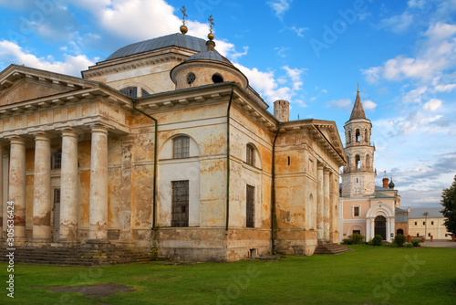 Cathedral of Boris and Gleb in Novotorzhsky Borisoglebsky Monastery. Torzhok, Tver Oblast