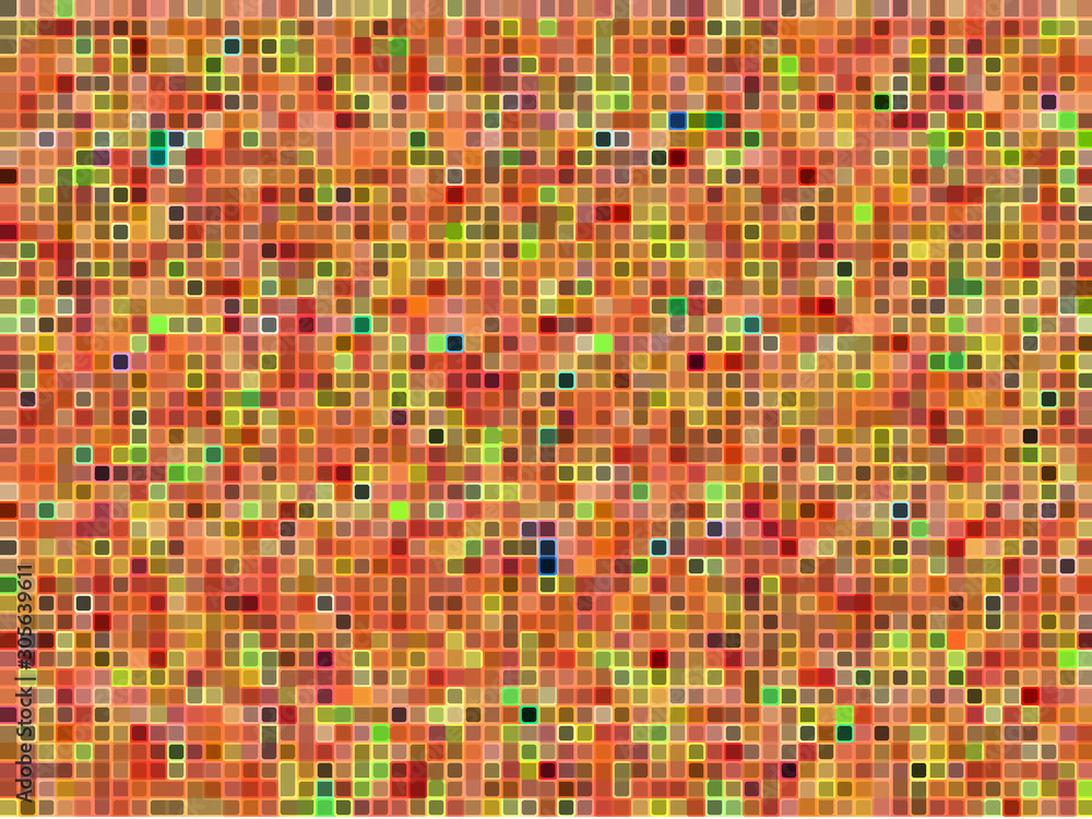 Fototapeta premium Abstract colorful graphic creative texture background for wallpaper design geometric stripes pattern fabric cloth backdrop lines square pixel mosaic decoration element