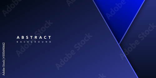 abstract 3d blue background of paper layer