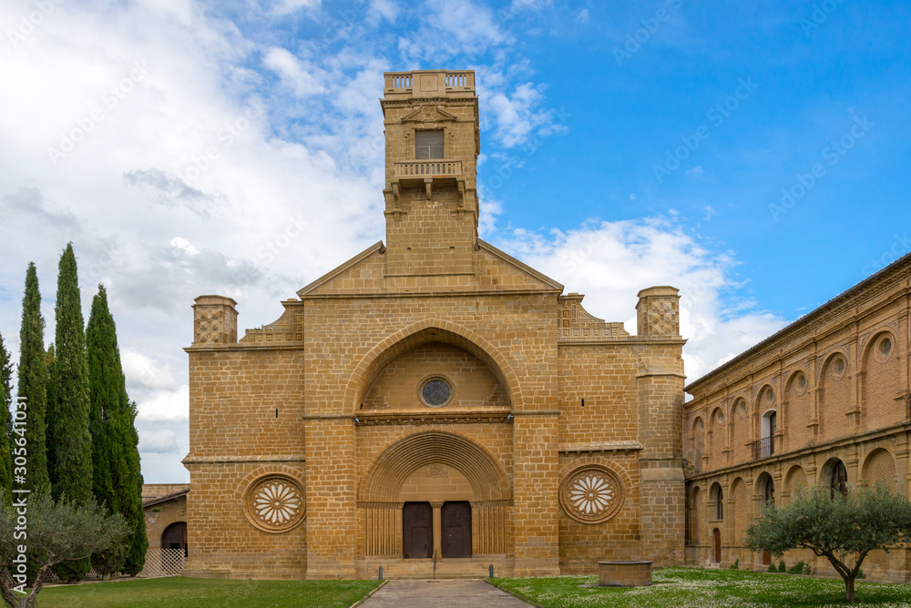 Cistercian monastery of Santa Maria la Real de la Oliva