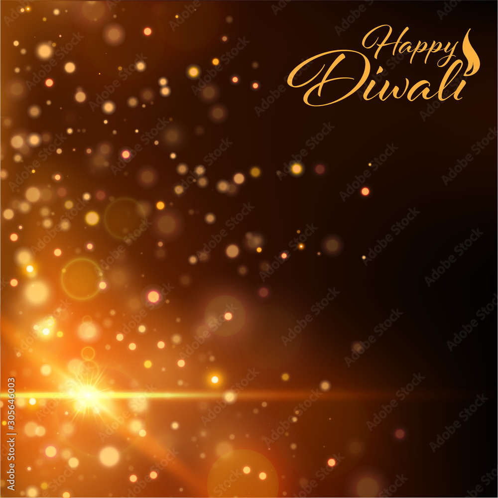 Texture background abstract black and gold Glitter and elegant for  Christmas Dust white. Diwali background. Sparkling magical dust particles  Magic concept Abstract background with bokeh effect. Vector Stock Vector |  Adobe Stock