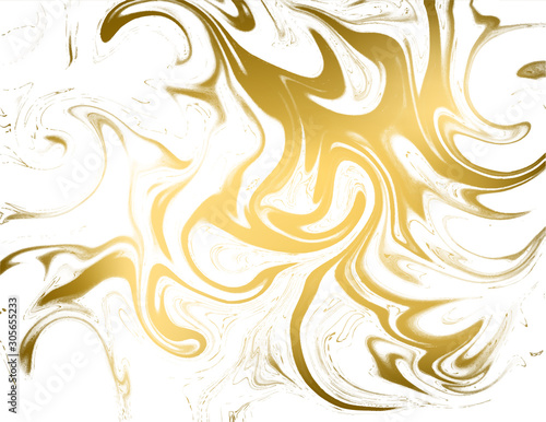 Marble gold vector background © xenial