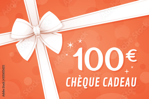 Chèque cadeau 100 euros - Carte Cadeau - Bon d'achat