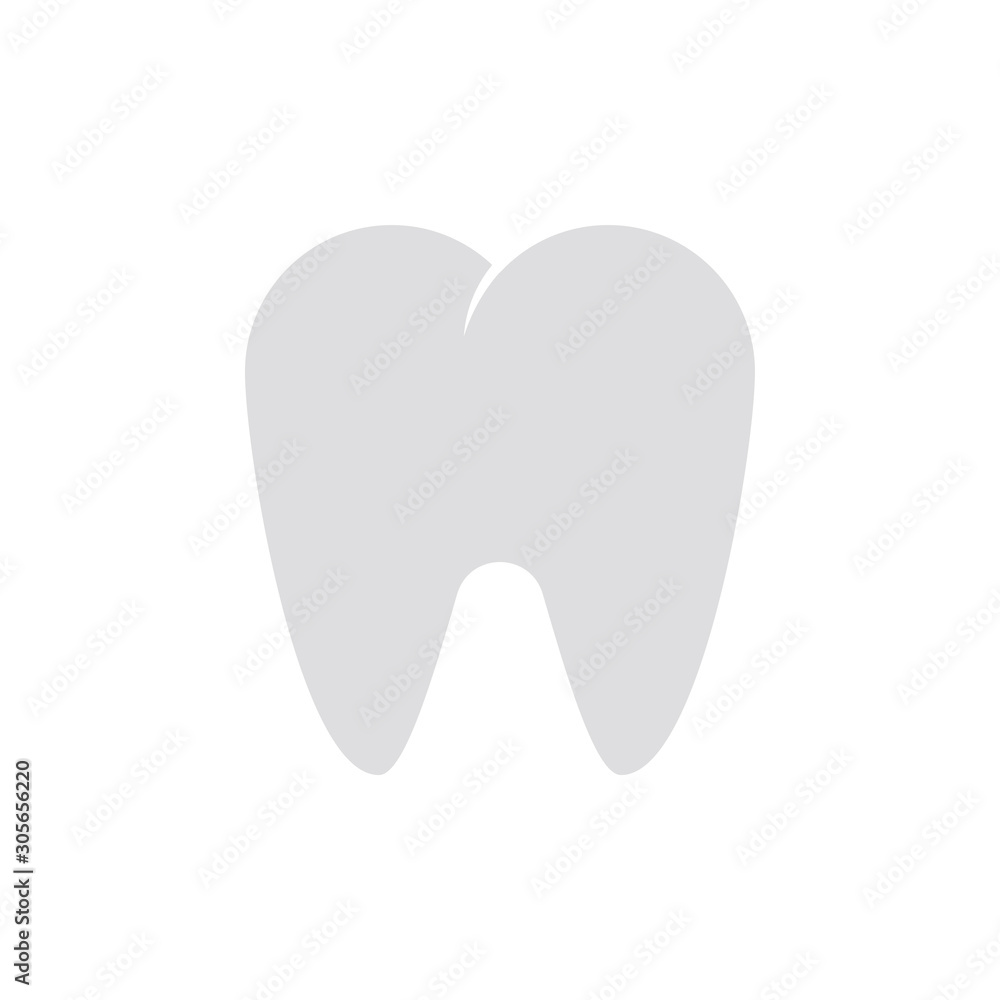 Tooth Vector Flat Icon Tooth Vector Flat Icon