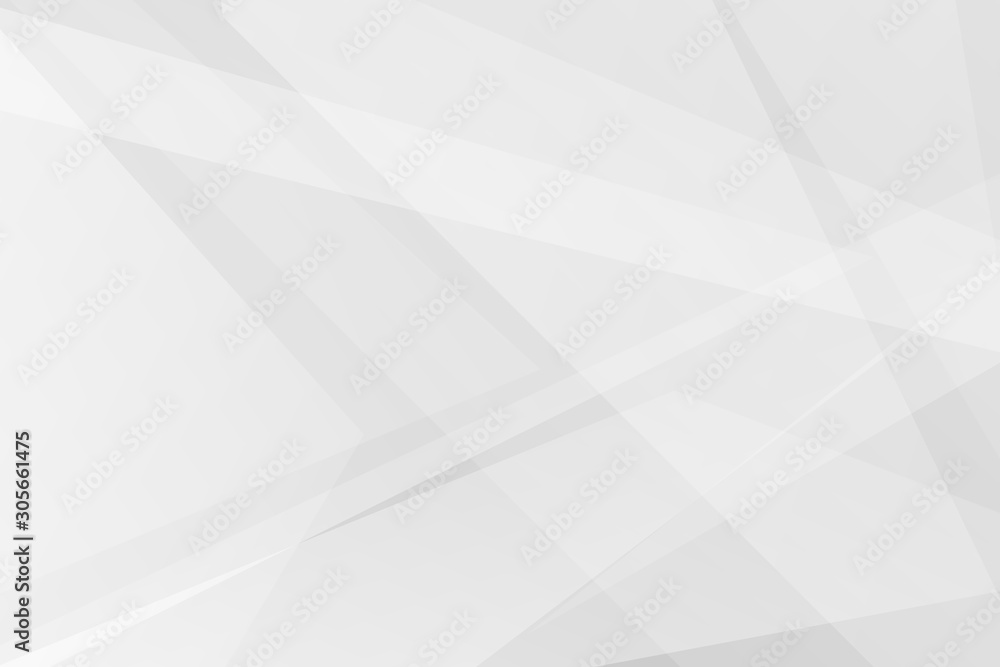 Fototapeta premium Abstract white and grey on light silver background modern design. Vector illustration EPS 10.