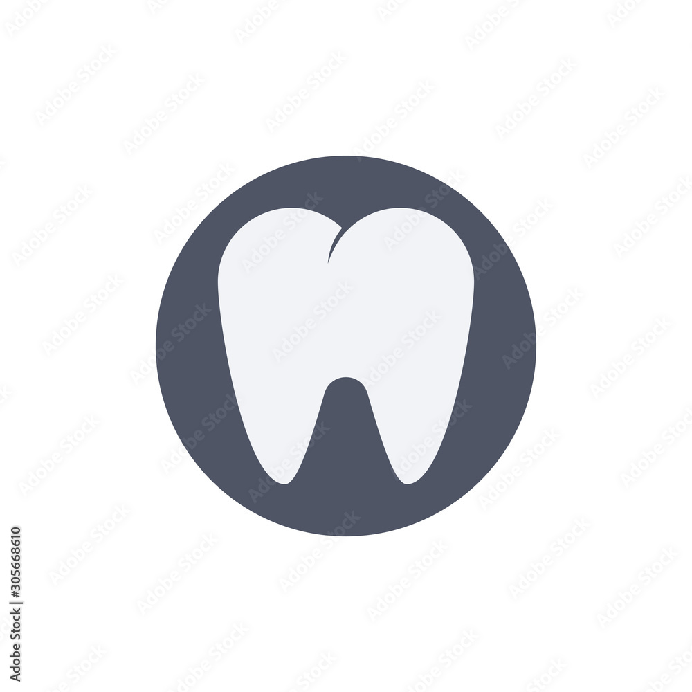 Tooth Vector Icon Tooth Vector Icon