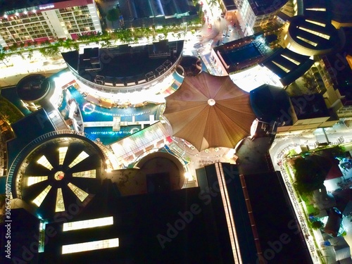 Photography aerial View of Patong Phuket Thailand