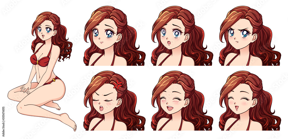 HD wallpaper: red eyes short hair amagami ss curly hair dots tanamachi  kaoru scarfs simple background anime girls People Short hair HD Art |  Wallpaper Flare