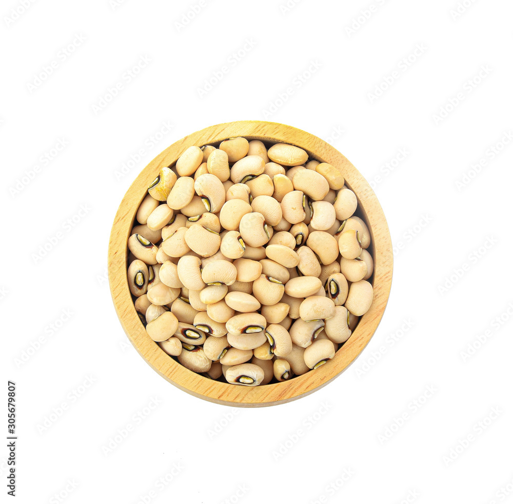 cup of beans isolated on white background cup of beans isolated on white background
