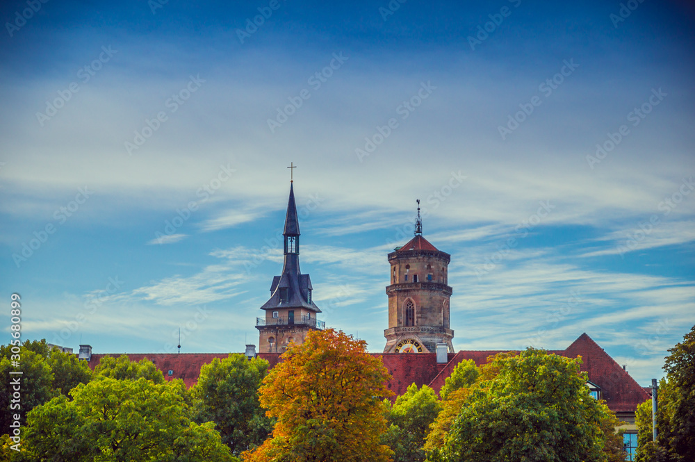 Altes Schloss mit Stiftskirche Stuttgart