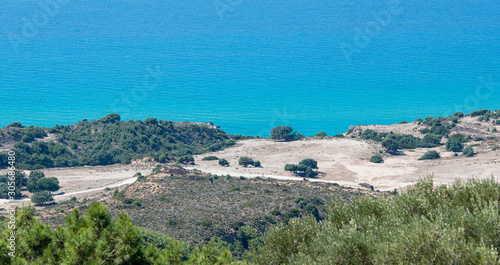 Küstenlandschaft im Süden von der Insel Kos Griechenland