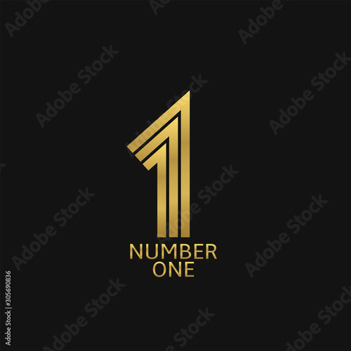 Number one icon