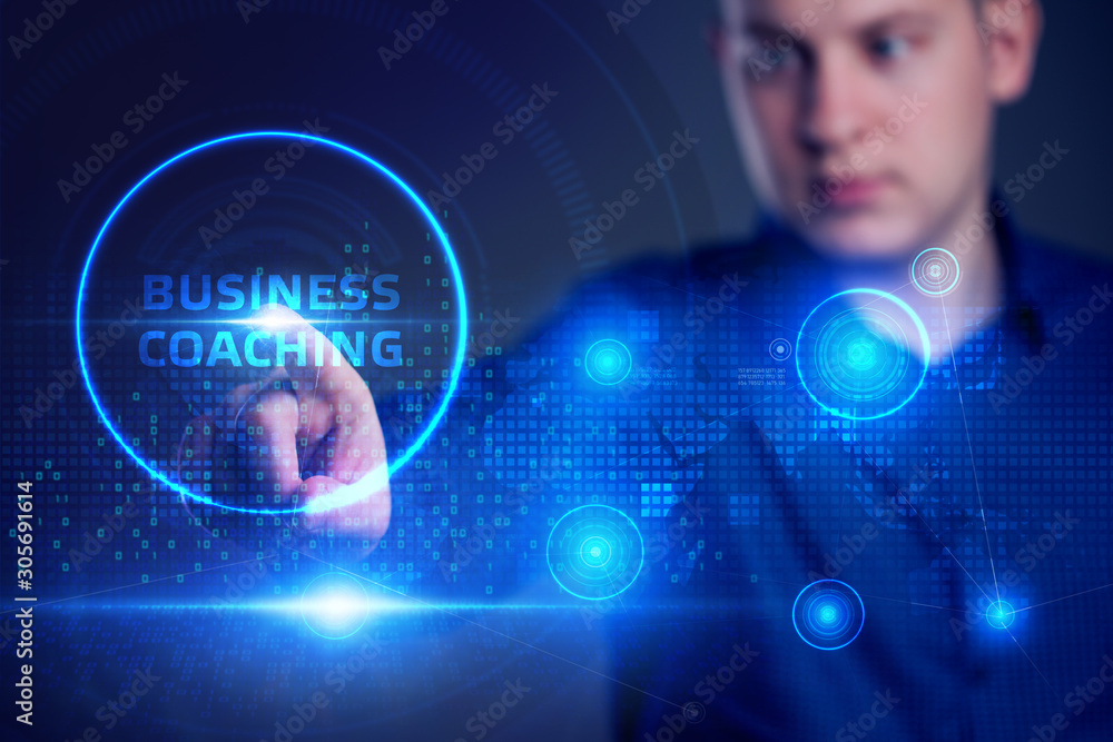 Business, Technology, Internet and network concept. Coaching mentoring education business training development E-learning concept. Business, Technology, Internet and network concept. Coaching mentoring education business training development E-learning concept.