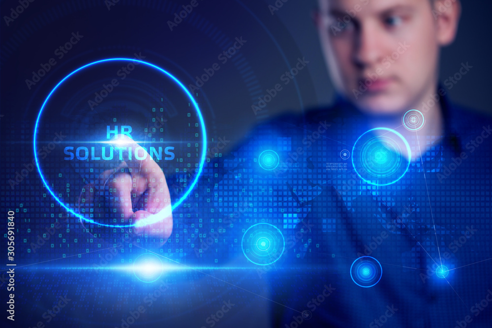 Business, Technology, Internet and network concept. Hr Solutions. Business, Technology, Internet and network concept. Hr Solutions.
