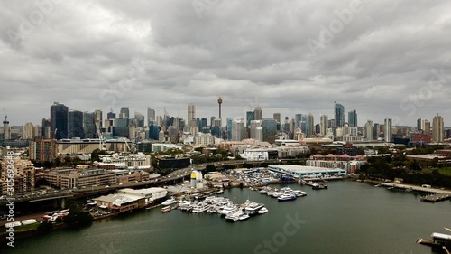 Aerial Views of Sydney City and Suburbia