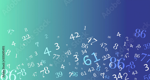 numeri, nuvola di numeri, confusione, gruppo