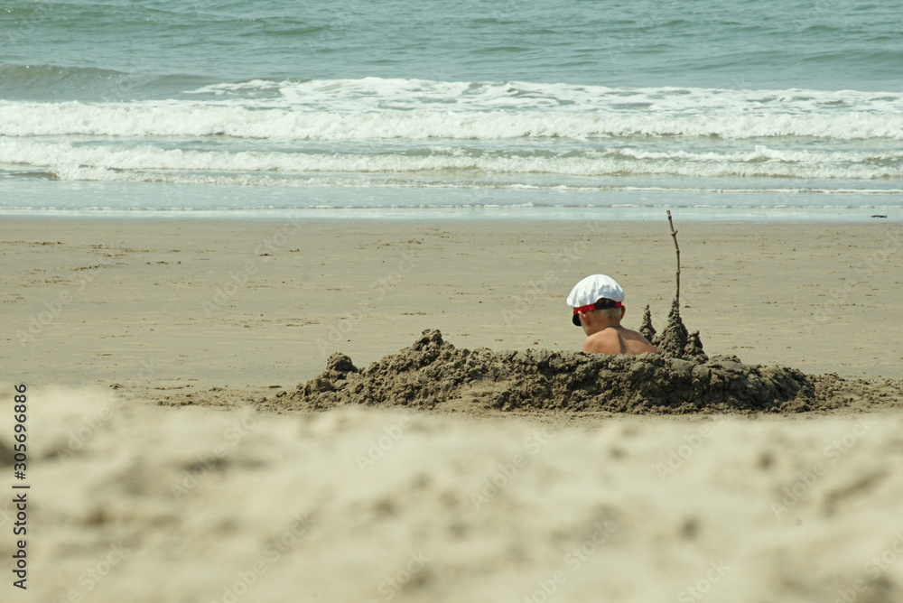 Obraz premium Sand fortress