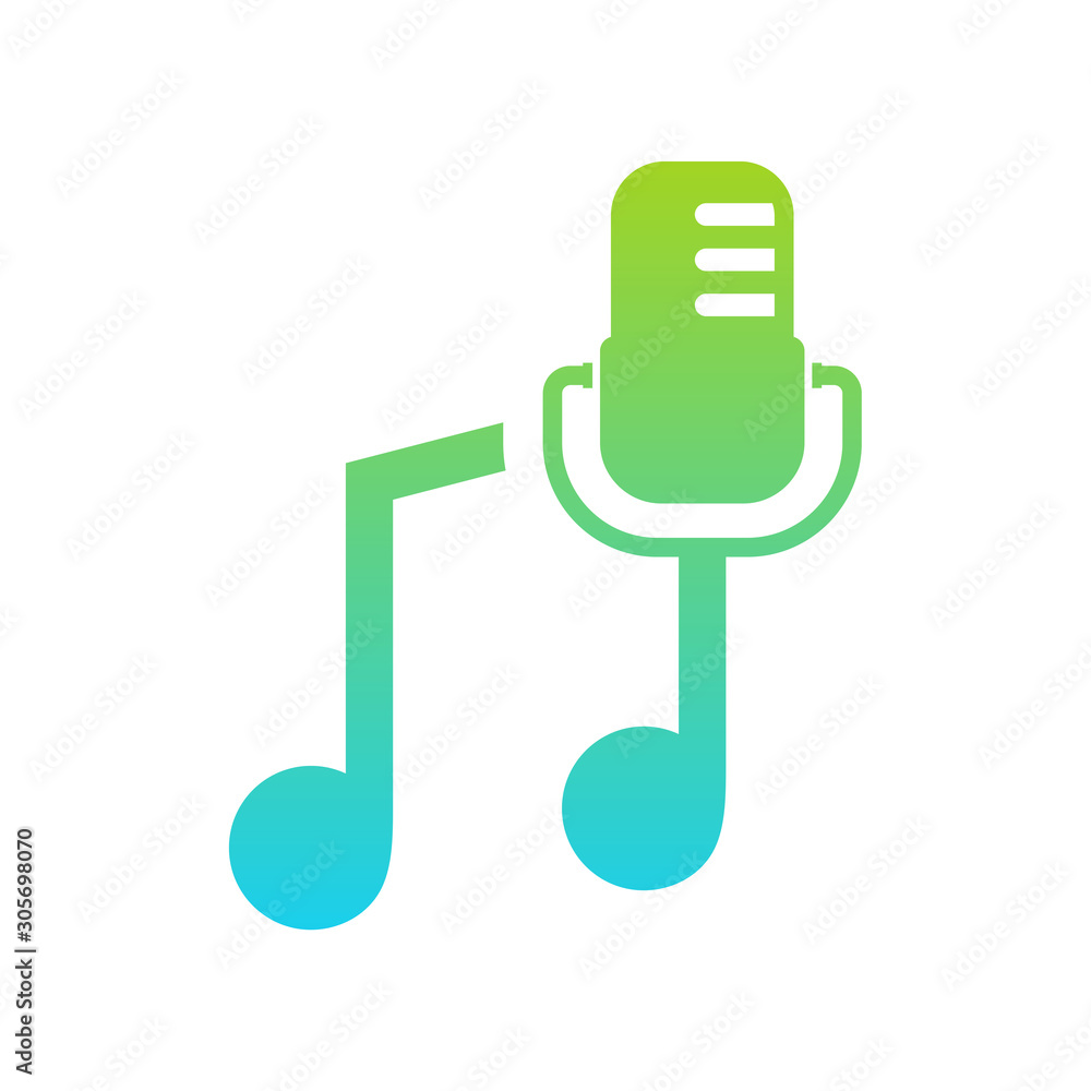 Music Note Logo Design Concept Vector. Note Play Music Logo Template. Icon Symbol. Illustration Music Note Logo Design Concept Vector. Note Play Music Logo Template. Icon Symbol. Illustration