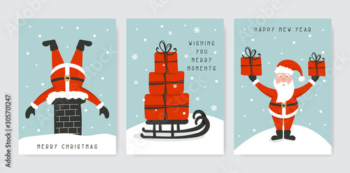 Christmas card set.