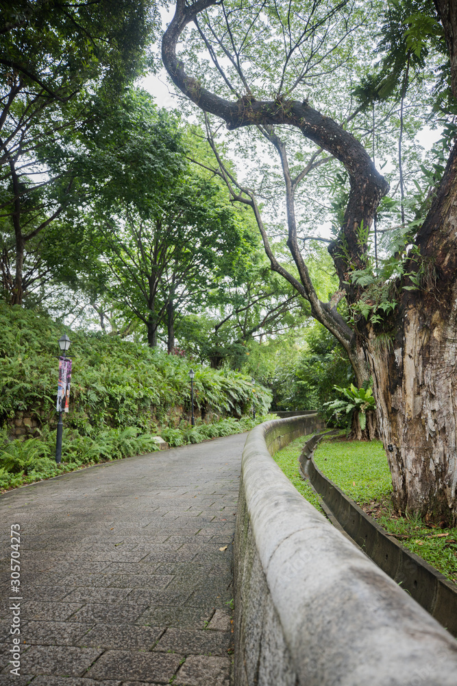 Walking Trail in Singapore