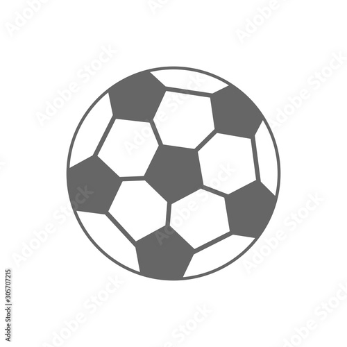 soccer ball icon vector design symbol