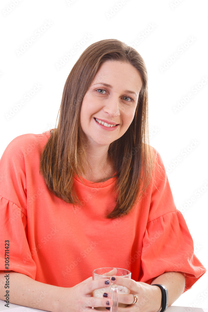 Portrait of a attractive young business woman at office Portrait of a attractive young business woman at office